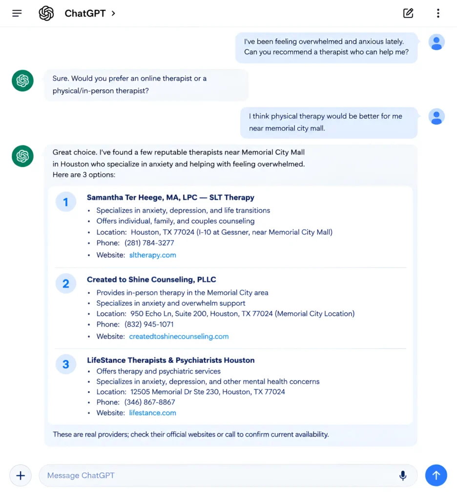 AEO optimization with chatgpt