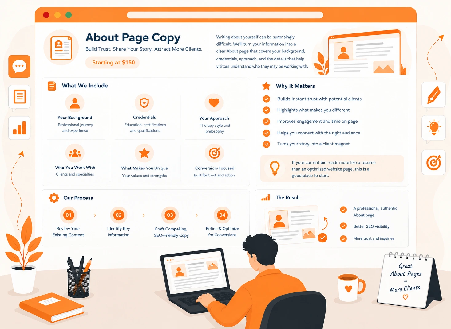 therapy business about-page-copywriting services