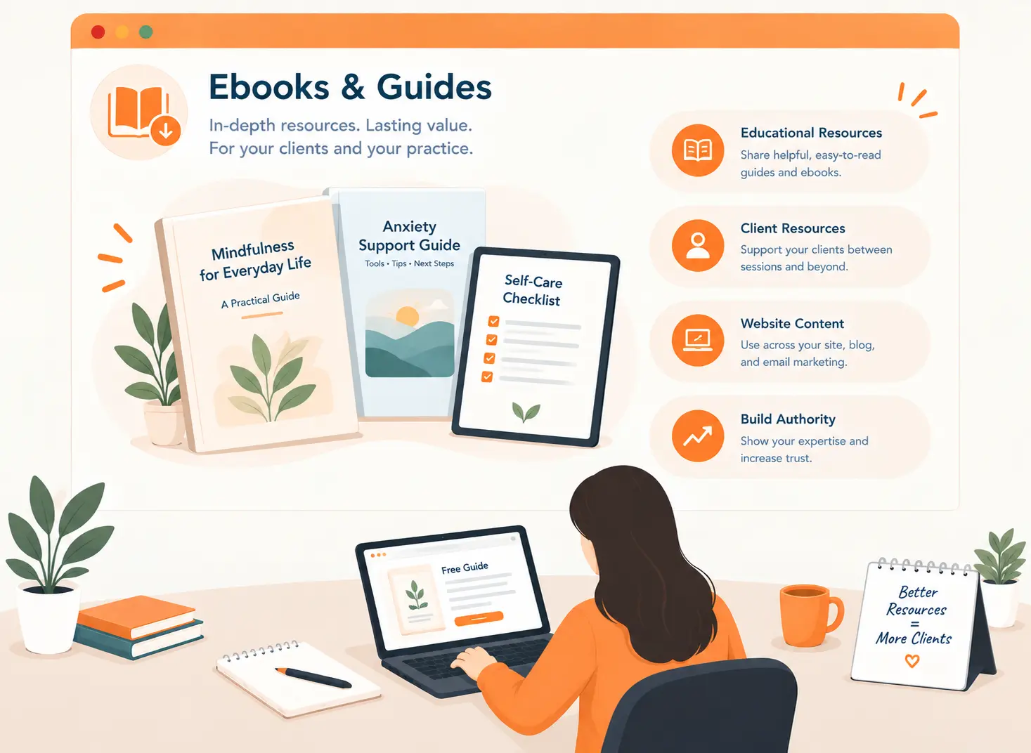 ebooks-and-guides writing services for therapists