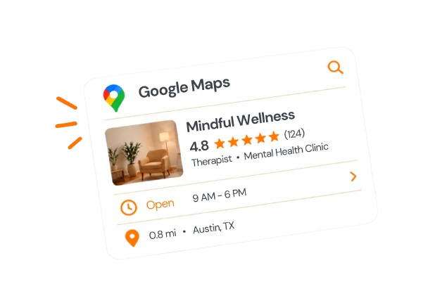 local seo for therapist gmb recommendation