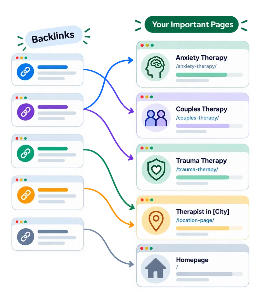 therapists backlink